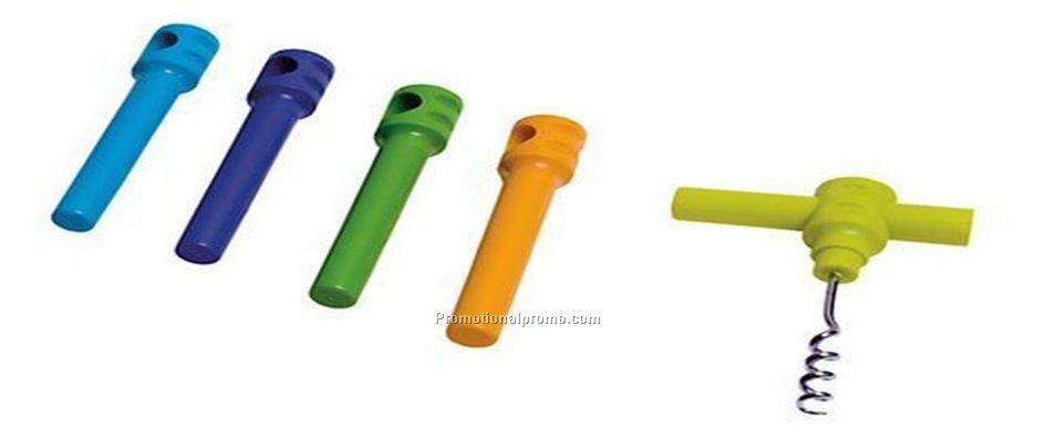 Plastic wine opener, wine bottle opener