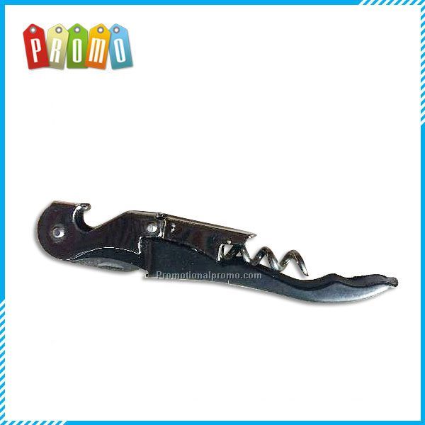 Portable wine bottle opener