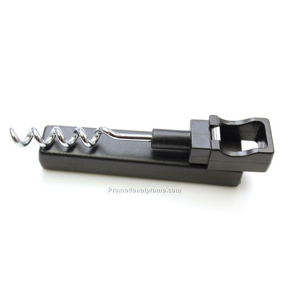 Mini multi-function ABS beer wine opener