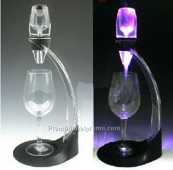 Elegant Magic LED Wine Aerator Decanter,best wine promotional gift