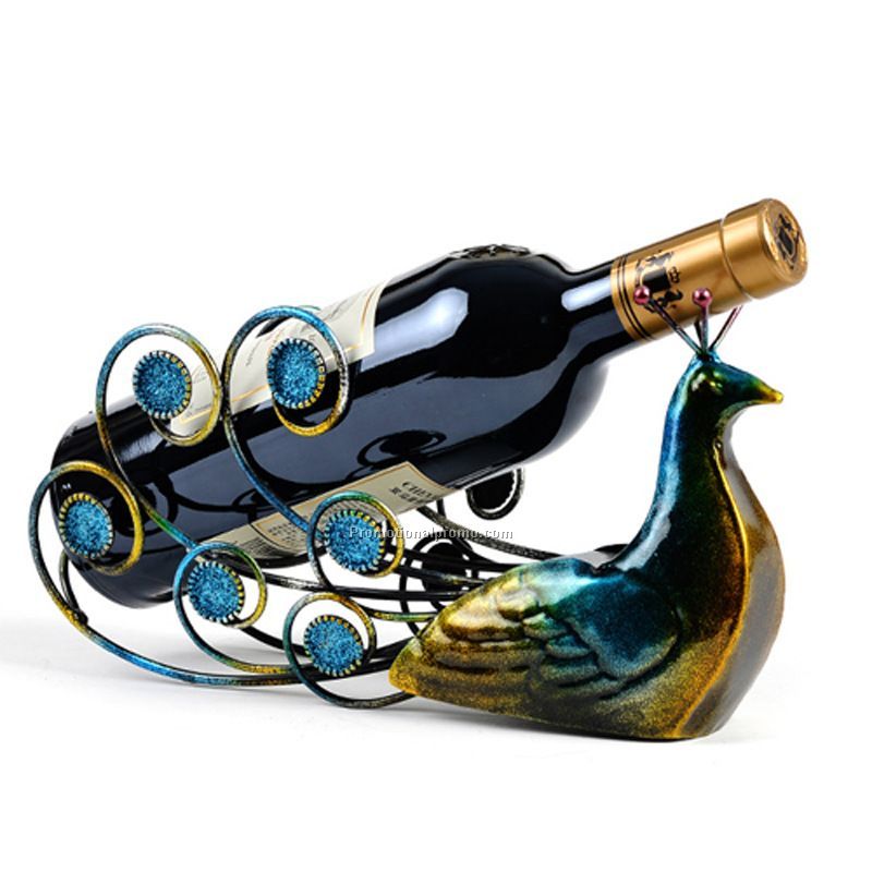 Creative metal wine holder