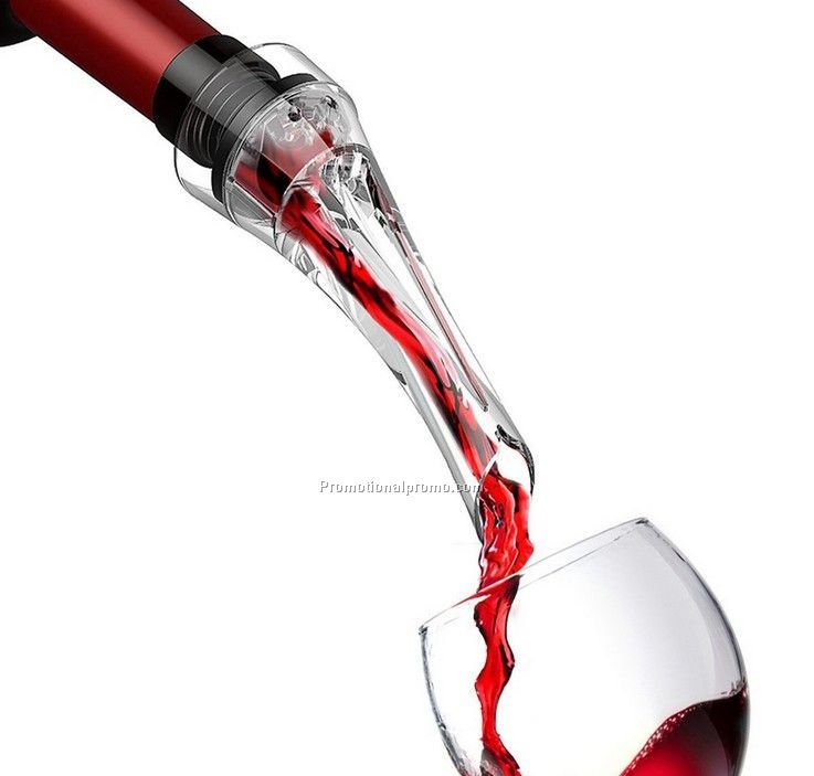Portable Acrylic Wine Decanter Pourer, Wine Drop Stopper