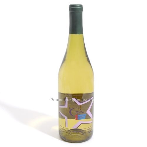Wine - Chardonay, Woodbridge, CA, 750ml, Etched, Standard Bottle