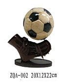 wooden soccer ball