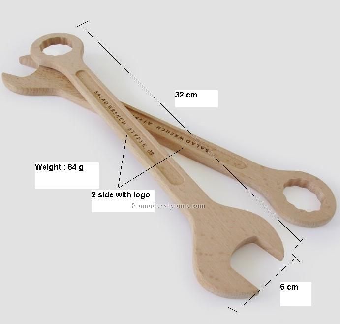 Wooden spanner