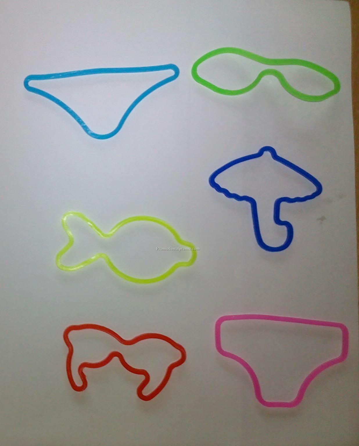 Beach Silly Bandz