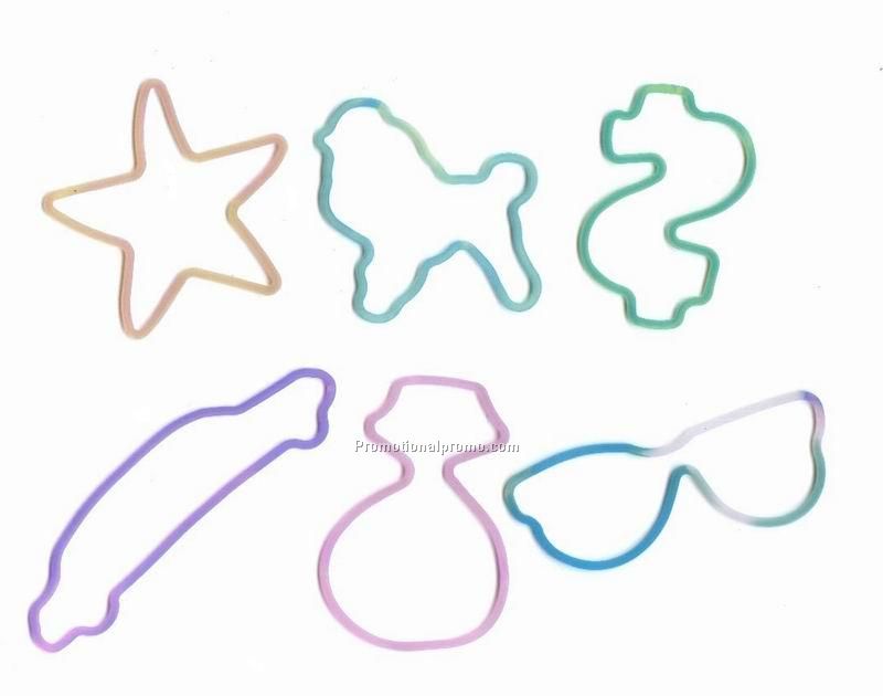 Star Shape Noctilucent Silly Bandz