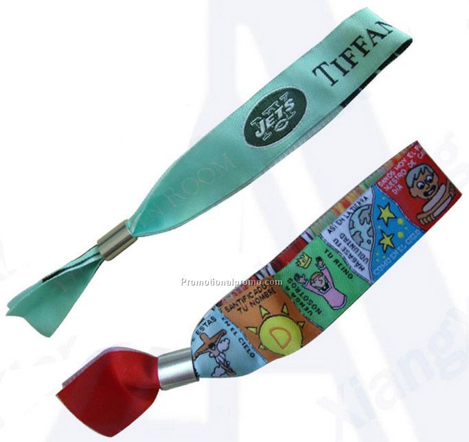Customized woven wristband, Polyester wristband