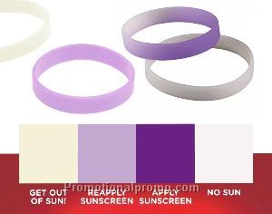 Silicone UV Bracelets