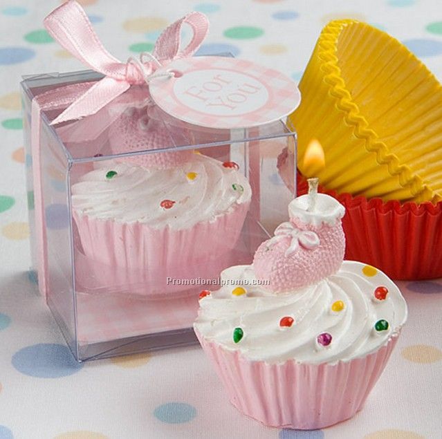 Pink Cream shoe Candle