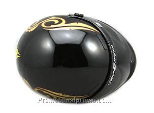 small mini toy helmet with doll as present decoration