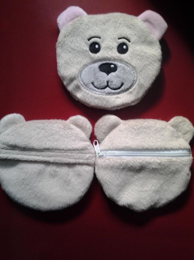 Plush Bear Coin Bag