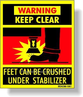 .004 Custom Shape Yellow Matte Vinyl Decals / adhesive back