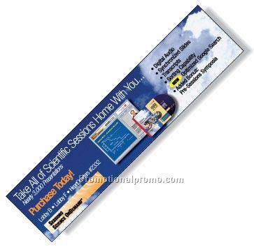 .020 White Styrene Plastic Monitor Billboard / with adhesive back & Sticky Note-Tac39200adhesive front