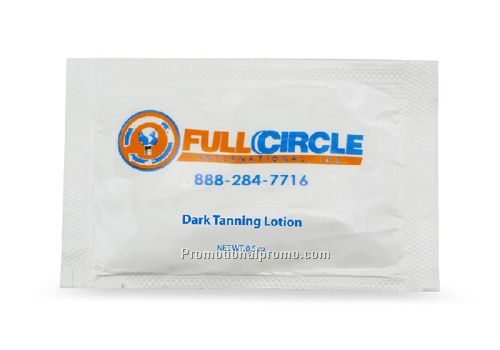 0.50oz Dark Tanning Lotion Packette