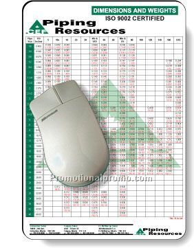 1/1637920Rubber Back Mousepads with Sealed Edges / Rectangle