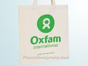 100% ORGANIC COTTON TOTE BAG - 6 OZ.