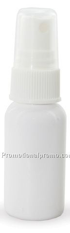 1oz White Boston Round Spray Bottle