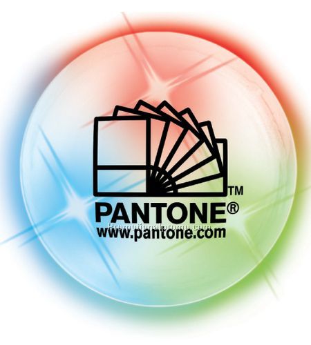 2 inch Original BuzBall39200Inside Imprint, Clear/Red Blue Green LED)