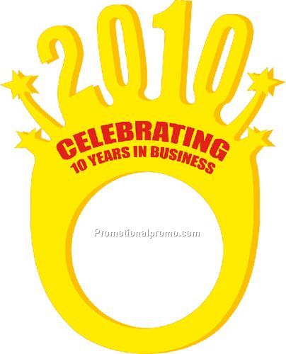 2010 Year Pop-up Visor Hat