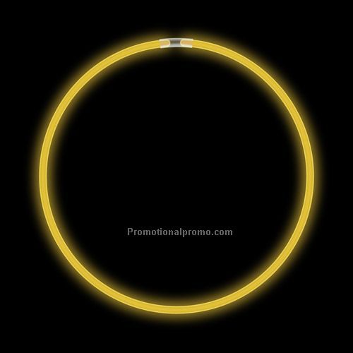 22" Glow Necklace - Yellow