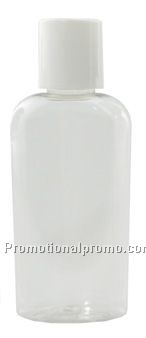 2oz Clear Oval Dispensing Bottle