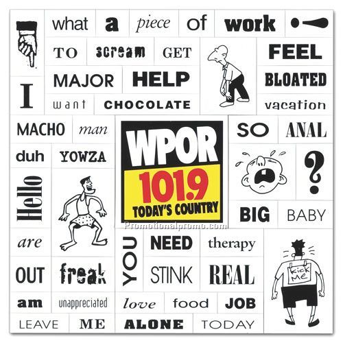 49 Magnetic Words - 5 3/4