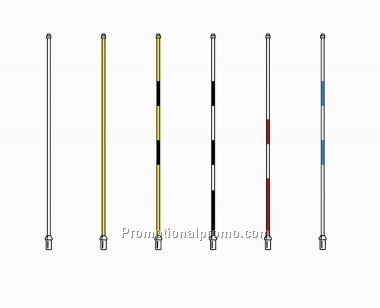 7' Fiberglass Flag Poles