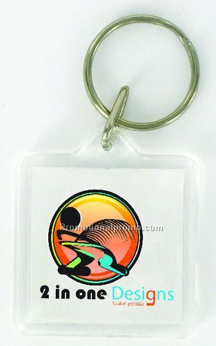 ACRYLIC SQUARE KEY TAG