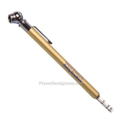 Aluminum Tire Pressure Gauge - Gold