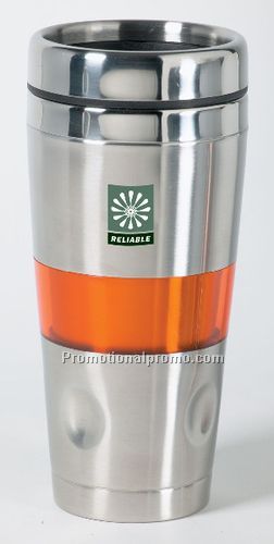 An ESP Original Tumbler 16oz - Translucent Orange