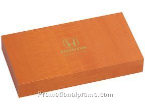 Boxed key tag & pen set - gift set