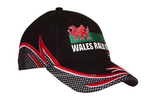 Brushed heavy Cotton with Mesh Covered Reflective Trim - 4238