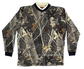 CAMOUFLAGE THERMAL LAYERED HENLEY