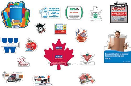 CUSTOM SHAPED MAGNET UP TO 7 SQ INCHES