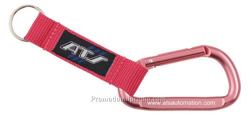 Carabiners with embroidered patch - Mini