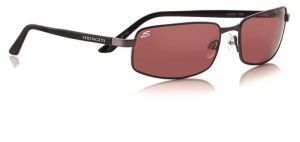 Carini - Satin Medium Gun/Black Horn Frame Sedona Polarized Lens