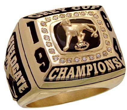 Champion Jumbo Top with multiple stone settings jewelry