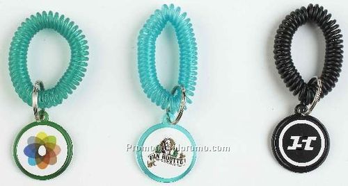 Coil Wrist Key Chain