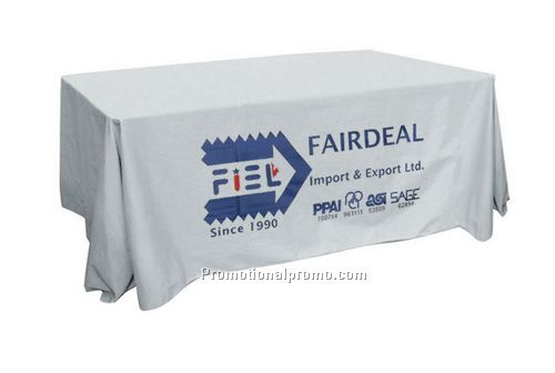 Colors Table Cloth / Table Throw / Table cover, 6ft table Tradeshows