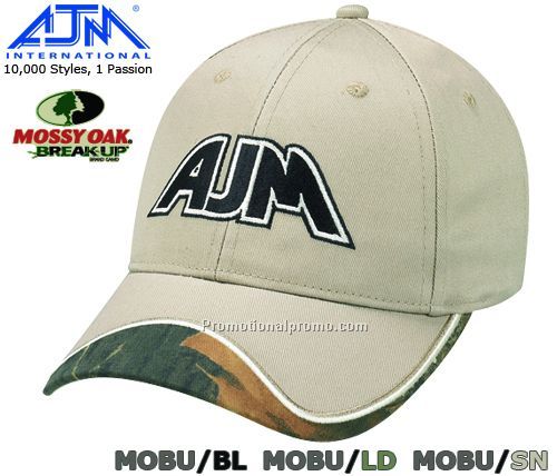 Constructed Contour Camouflage Edge XIII Style. Licensed Camouflage Brushed Polycotton/Deluxe Polycotton Drill, 6 Panel Caps