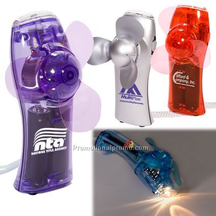 Cool Breeze Lighted Mini Fan