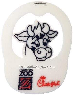 Cow Foam Pop-Up Visor Hat