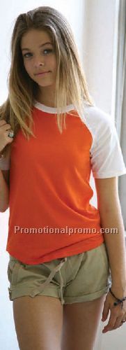 Crew Neck Raglan S/S Top