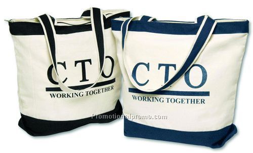 Cruise Tote - Natural/Black