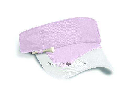 FERST-DRY39200Moisture Wicking, Low Rise, Fairway Edge Visor, ONIC Twill with Wet Mesh, Contrasting Cur