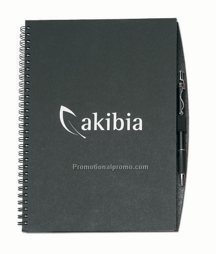 Fast Books - Large Hard Cover Journal w/PenPort39200& Matching Prestige Pen