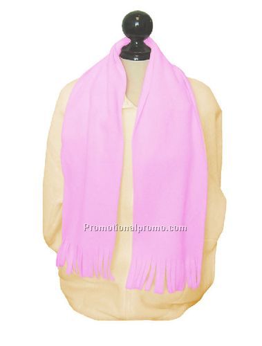 Fleece Scarf with Tassels