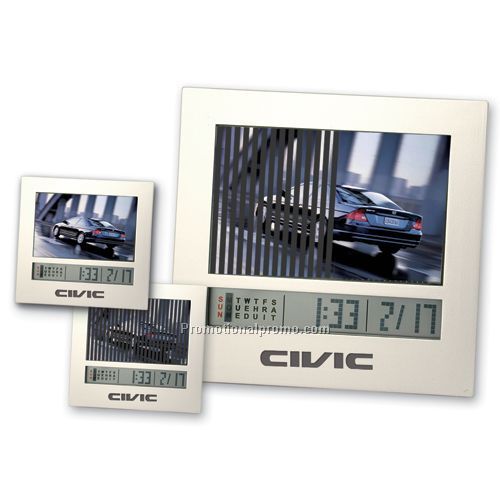 Frame w/clock & Calendar