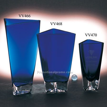 GERANIUM COBALT BLUE VASE - 12